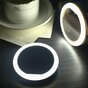 Lampe &agrave; selfie en forme d&#039;anneau pour smartphone dimmable - Noir