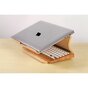 SAMDI Support d&#039;ordinateur portable en bois au support de bureau compatible avec MacBook Pro jusqu&#039;&agrave; 15 pouces