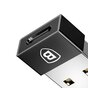 Mini Adaptateur Baseus USB-A M&acirc;le vers USB-C Femelle 2,4A - Noir