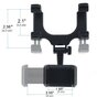 Support universel pour smartphone avec pince sur r&eacute;troviseur int&eacute;rieur de voiture compatible avec iPhone