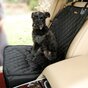 Housse de si&egrave;ge de voiture pour chien, panier de si&egrave;ge pour animaux de compagnie imperm&eacute;able - Noir