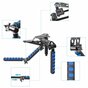 Cam&eacute;ra pliable RIG stabilisateur DSLR cam&eacute;ra tr&eacute;pied d&#039;&eacute;paule en aluminium-noir bleu