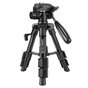 Zomei Q100 Tr&eacute;pied portable en aluminium pour appareil photo reflex num&eacute;rique de voyage - Noir