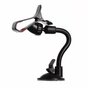 Support Universel avec Pince sur Pare-Brise de Voiture Smartphones compatible avec iPhone - Noir