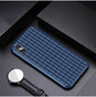 Coque de protection iPaky Waffle TPU Case compatible avec iPhone XR - Bleu