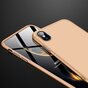 Housse de protection 360&deg; la coque compatible avec iPhone XR - Or