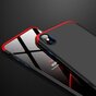 Housse de protection 360&deg; la coque compatible avec iPhone XR - noir et rouge