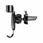 Baseus mini support t&eacute;l&eacute;phone smartphone climatisation ventilation - Noir