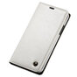 Caseme &Eacute;tui portefeuille en simili cuir avec porte-cartes &eacute;tui compatible avec iPhone X XS - blanc