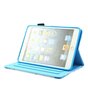 Ananas Ananas Flip Case Cuir Housse Pliante compatible avec iPad Mini 1 2 3 4 5 - Rose Clair Blanc