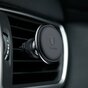 Support de t&eacute;l&eacute;phone &agrave; grille de ventilation magn&eacute;tique &agrave; 360 degr&eacute;s Baseus compatible avec iPhone Samsung - Noir
