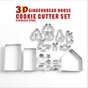 Cookie House Ensemble d&#039;emporte-pi&egrave;ces 18 pi&egrave;ces - Cadeau de chaussure de No&euml;l Sinterklaas