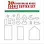 Cookie House Ensemble d&#039;emporte-pi&egrave;ces 18 pi&egrave;ces - Cadeau de chaussure de No&euml;l Sinterklaas