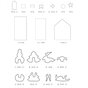 Cookie House Ensemble d&#039;emporte-pi&egrave;ces 18 pi&egrave;ces - Cadeau de chaussure de No&euml;l Sinterklaas