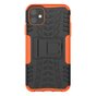 Coque hybride standard antichoc compatible avec iPhone 11 - Orange