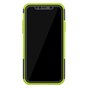 &Eacute;tui hybride standard antichoc pour iPhone 11 - Vert Noir