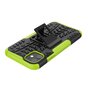 Coque hybride standard antichoc compatible avec iPhone 11 - Vert Noir