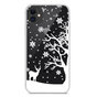 Housse de neige flexible de No&euml;l, &eacute;tui d&#039;hiver de No&euml;l compatible avec iPhone 11 - Transparent