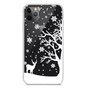 Housse de neige flexible de No&euml;l, &eacute;tui d&#039;hiver de No&euml;l compatible avec iPhone 11 Pro Max - Transparent