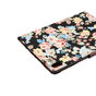 Housse Hardcase Fleurs compatible avec iPad Pro 11 pouces 2018 Tissu Color&eacute; - Noir