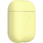 &Eacute;tui de protection Laut Huex pastel cover compatible avec AirPods - Jaune clair
