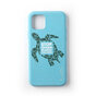 &Eacute;tui de protection en plastique biod&eacute;gradable Wilma Stop iPhone 11 Pro Turtle - Bleu clair