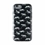 Wilma glow in the dark leopard case panther night iPhone 6 6s 7 8 SE 2020 SE 2022 - Black