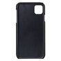 Coque iPhone 11 Pro Max Portefeuille Portefeuille en Cuir - Protection Noire