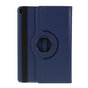 Litchi Texture Cuir compatible avec iPad 10,2&quot; &amp; iPad Air 3 10,5&quot; (2019) &amp; iPad Pro 10,5&quot; (2017) &eacute;tui avec coque - Bleu fonc&eacute; Protection Standard