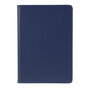 Litchi Texture Cuir compatible avec iPad 10,2&quot; &amp; iPad Air 3 10,5&quot; (2019) &amp; iPad Pro 10,5&quot; (2017) &eacute;tui avec coque - Bleu fonc&eacute; Protection Standard