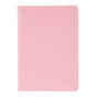 Coque iPad 10.2 pouces en cuir textur&eacute; Litchi avec coque - Rose Protection Standard