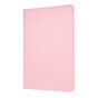 Coque iPad 10.2 pouces en cuir textur&eacute; Litchi avec coque - Rose Protection Standard