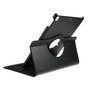 Litchi Texture Cuir compatible avec iPad 10,2&quot; &amp; iPad Air 3 10,5&quot; (2019) &amp; iPad Pro 10,5&quot; (2017) &eacute;tui avec coque - Noir Protection Standard