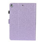 Housse Etui Shiny Flash Glitter en cuir PU pour iPad 10.2 pouces - Violet