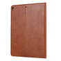 &Eacute;tui De Couverture De Portefeuille De Portefeuille Avec Porte-Stylo En Faux Cuir compatible avec iPad 10,2&quot; &amp; iPad Air 3 10,5&quot; (2019) &amp; iPad Pro 10,5&quot; (2017) - Marron