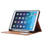 &Eacute;tui De Couverture De Portefeuille De Portefeuille Avec Porte-Stylo En Faux Cuir compatible avec iPad 10,2&quot; &amp; iPad Air 3 10,5&quot; (2019) &amp; iPad Pro 10,5&quot; (2017) - Marron