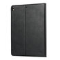 &Eacute;tui De Couverture De Portefeuille De Portefeuille Avec Porte-Stylo En Faux Cuir compatible avec iPad 10,2&quot;, iPad Air 3 10,5&quot; (2019) &amp; iPad Pro 10,5&quot; (2017) - Noir