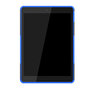Profil De Pneu Poign&eacute;e De Couverture B&eacute;quille En Plastique TPU compatible avec iPad 10,2 Pouces - Bleu