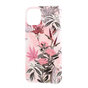 Coque Coque Blossom Flowers Flowers Nature TPU Flexible Shock Absorbing pour iPhone 11 - Rose