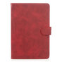 &Eacute;tui De Couverture De Portefeuille De Portefeuille En Cuir Faux Avec Support compatible avec iPad Mini 1 2 3 4 5 - 7,9 Pouces - Rouge