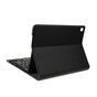 Housse pour iPad 10.2 en cuir sans fil Bluetooth 2-en-1 - Noir QWERTY