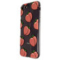 Coque en TPU Peaches compatible avec iPhone 7 8 SE 2020 SE 2022 - Rose Transparent Flexible