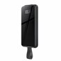 Remax Power Bank 10 000 mAh Banque d&#039;alimentation avec technologie Qi int&eacute;gr&eacute;e - Noir USB-C USB-A