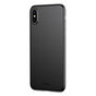 Coque iPhone X XS Baseus Wing Ultra Fine L&eacute;g&egrave;re - Noire