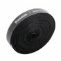 Baseus Rouleau Velcro 3m - Organisateur de c&acirc;bles d&eacute;coupable Noir Cable Tie