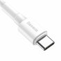 C&acirc;ble Baseus USB-A vers USB type-C - Sync Charging Blanc
