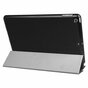 Just in Case &Eacute;tui &agrave; trois volets avec fonction veille et r&eacute;veil compatible avec iPad 9.7 2017 2018 - Noir