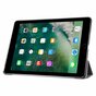 Just in Case &Eacute;tui &agrave; trois volets avec fonction veille et r&eacute;veil compatible avec iPad 9.7 2017 2018 - Noir