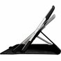 Just in Case Cuir Rotatif &agrave; 360 degr&eacute;s compatible avec iPad 9,7 pouces 2017 2018 - Noir