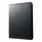Just in Case Housse en Cuir Rotative &agrave; 360 Degr&eacute;s compatible avec iPad Pro 11&quot; 2018 - Protection Noire